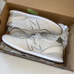 New Balance Classic Beige Sneakers